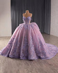 Designer formal gown with premium fabric finish
