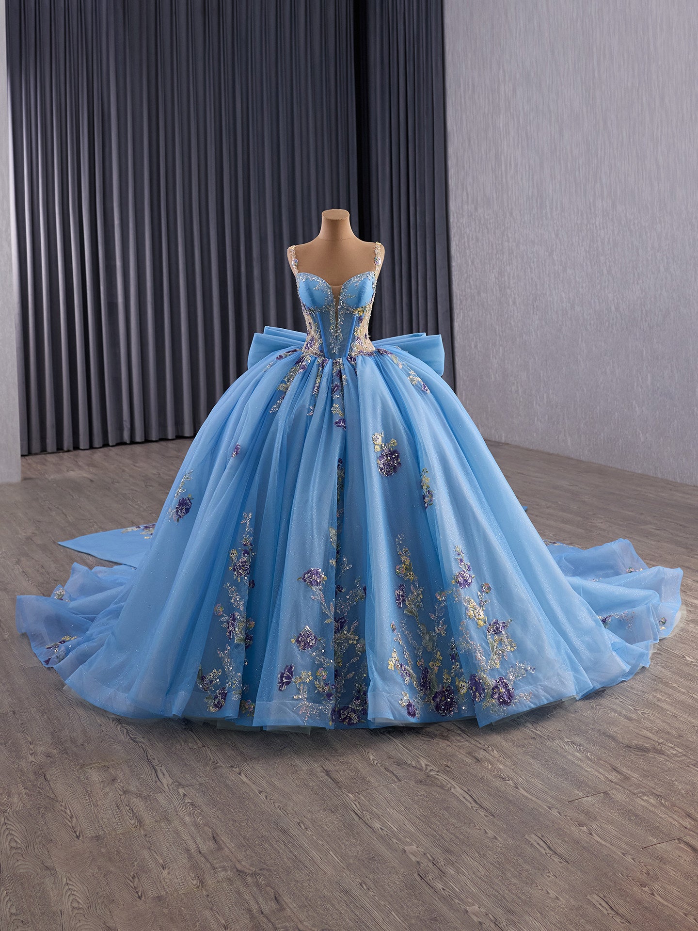 Disney Inspired Ball Gown is one of our stunning custom-made Sage Lace