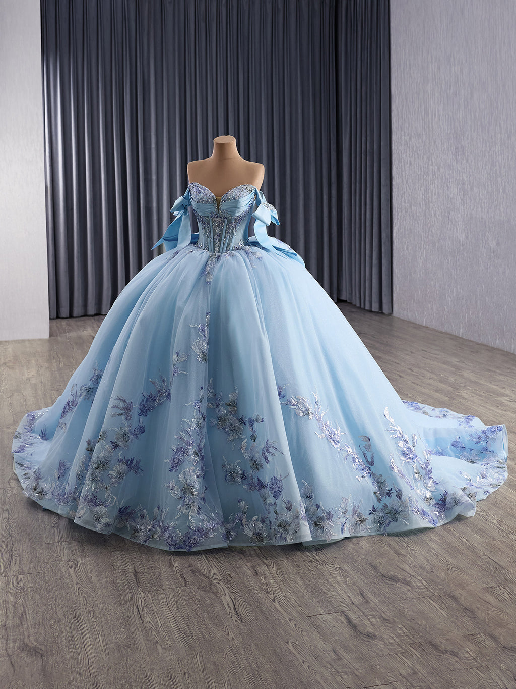 Disney Inspired Ball Gown is one of our stunning custom-made Sage Lace