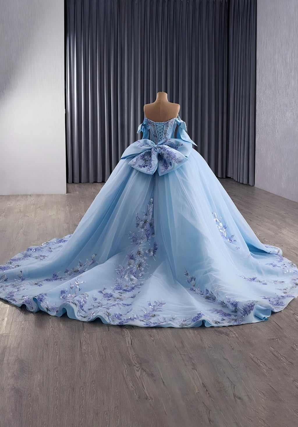 Disney Inspired Ball Gown is one of our stunning custom-made Sage Lace
