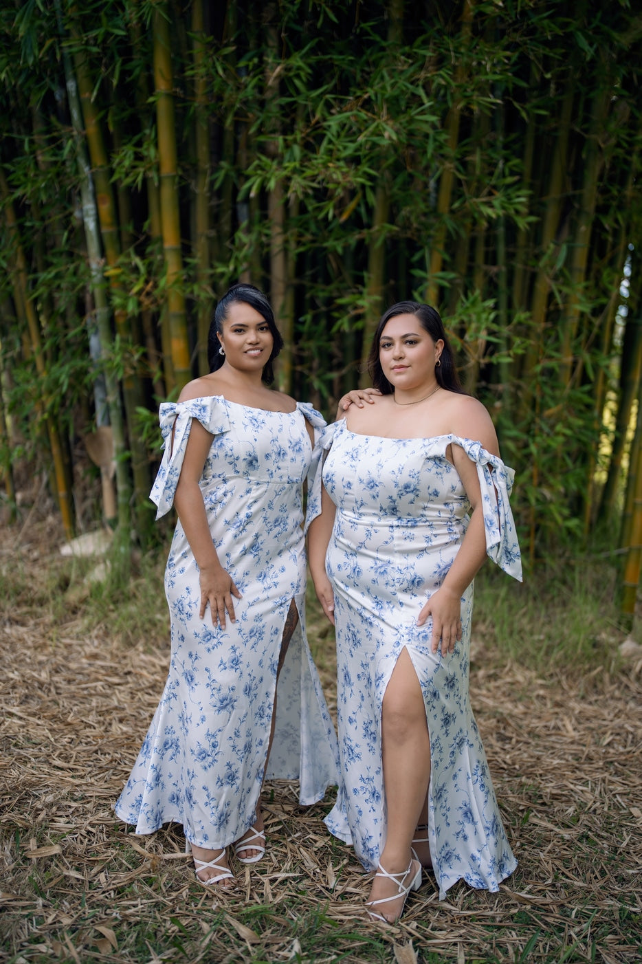 Formal evening dress displayed in Auckland boutique