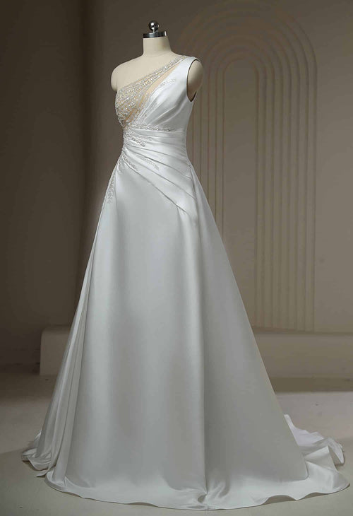 Wedding dress HW3171 with classic silhouette