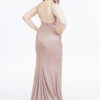 Shimmery Cowl Neckline Dress