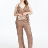 Sequined Rose gold Jumpsuit