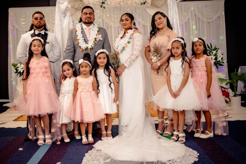 Real Bride with family