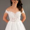 Fairytale Off-the-shoulder Wedding Gown