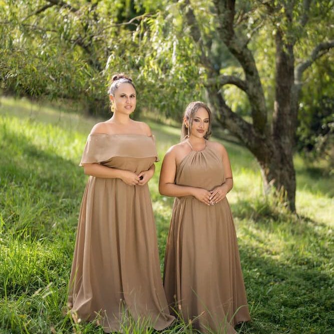 Miss-matched Bridesmaids Dresses